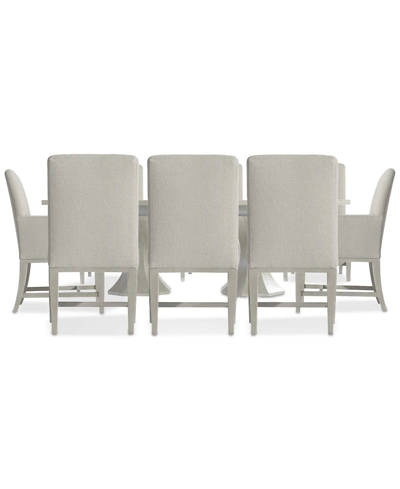 Cornelia 9-Pc. Dining Set (Rectangular Table, 6 Side Chairs & 2 Arm Chairs)