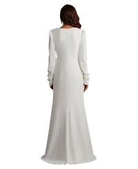 Tadashi Shoji Women's Bates Twist-Front Gown