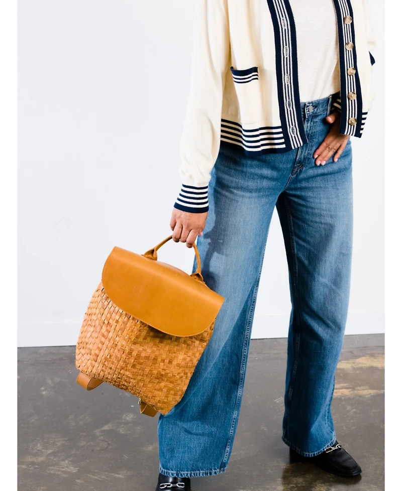 Able Elsa Basketweave Backpack