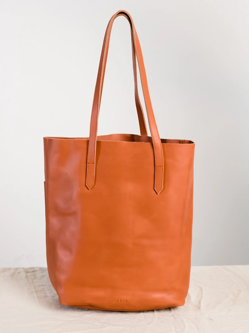 Able Selam Tote Bag, Clay