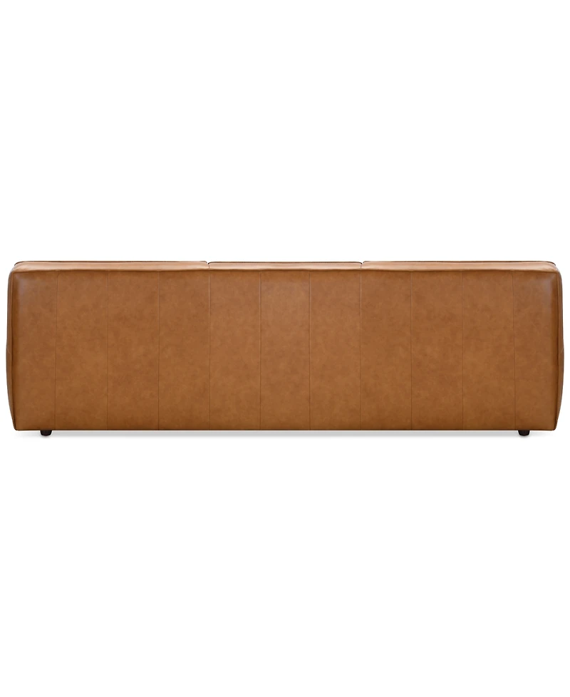 Glympton 110" Leather Sofa, Exclusively at Macy's