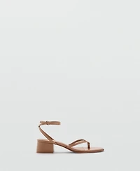 Mango Women's Strappy Heeled Sandals