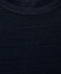 Mango Women's Short-Sleeved Linen T-Shirt