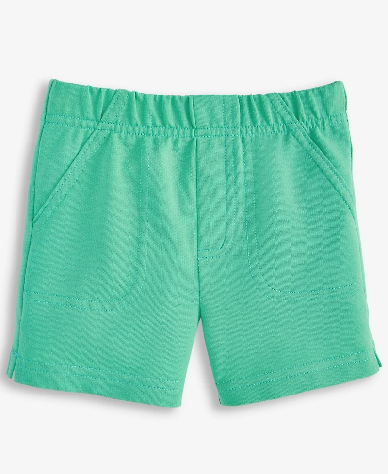 Baby Boys French Terry Solid Shorts, Exclusively at Macy's