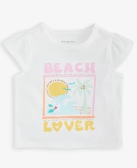 First Impressions Baby Girls Beach Lover Graphic T-Shirt, Exclusively at Macy's