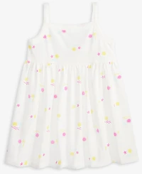 First Impressions Baby Girls Beach Printed Dress, Exclusively at Macy's