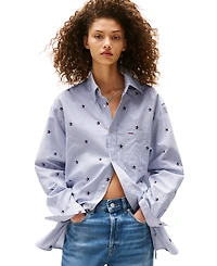 Tommy Girl Women's Embroidered Shirt