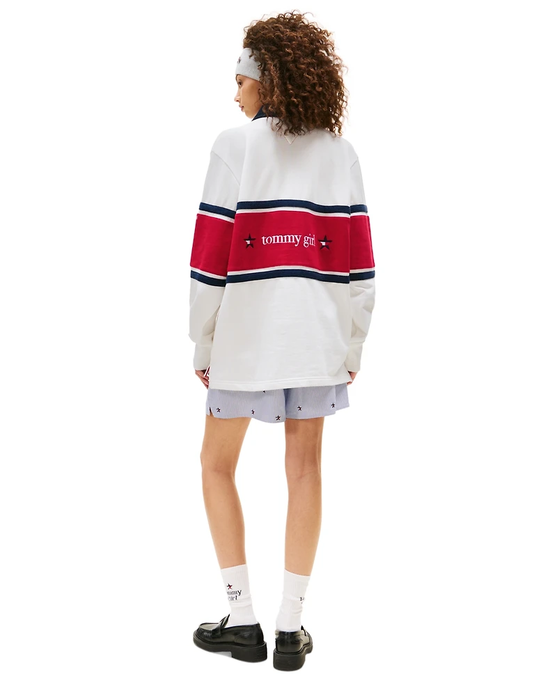Tommy Girl Women's Rugby Polo Shirt