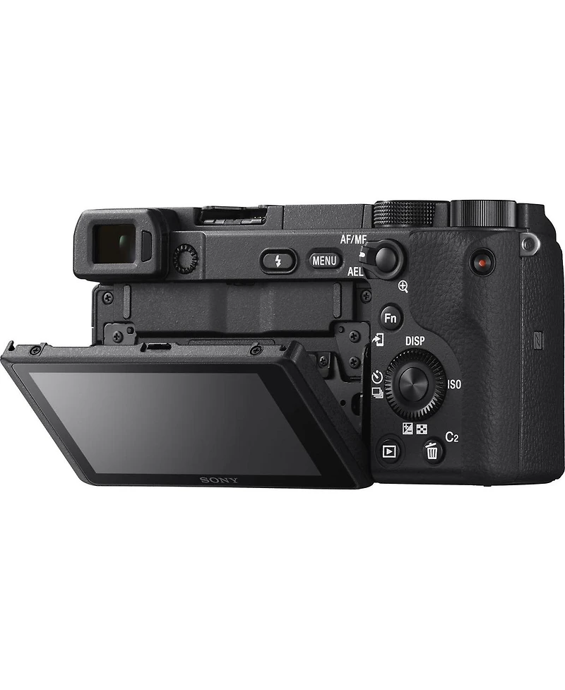 Sony Alpha a6400 Aps-c Mirrorless Interchangeable-Lens Camera with 16-50mm M2 Lens