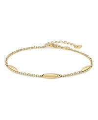 Devata Link Chain Bracelet in 14K Gold, 6.5 in adj to 7.5 in, approx. 2.5 grams.