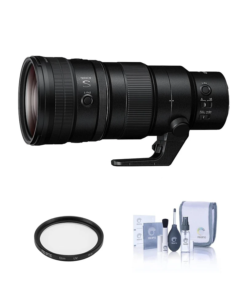 Nikon Nikkor Z 400mm f/4.5 Vr S Lens Bundle with 95mm UVFilter, Cleaning Kit
