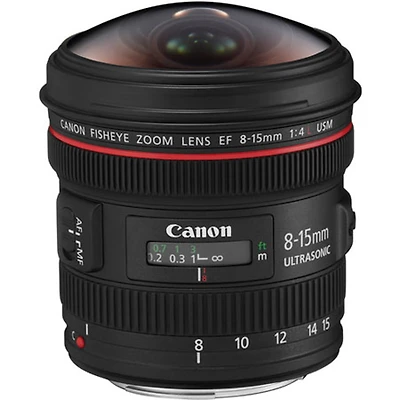 Canon Ef 8-15mm f/4L Fisheye Usm Lens