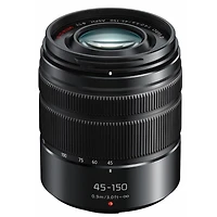 Panasonic Lumix Dmc-G85 Mirrorless Camera with 12-60mm f/3.5-5.6 Lens, Bundle with 45-150mm f/4.0-5.6 Lens, Black, 32GB Uhs-i Sdhc Memory Card, Should