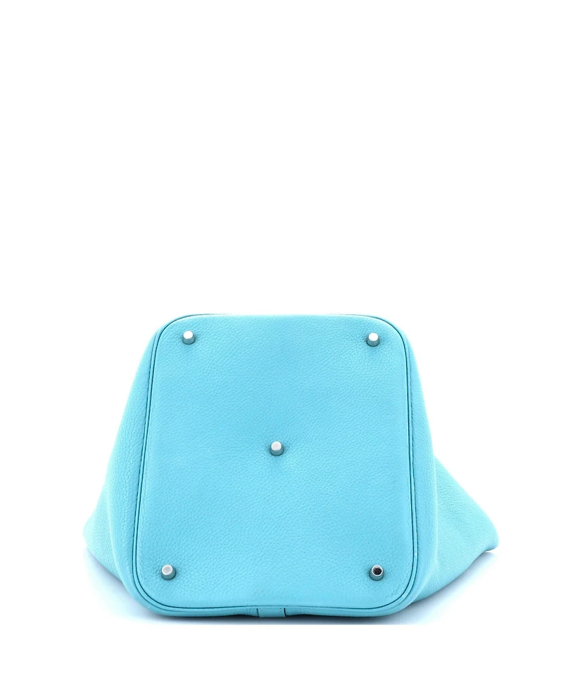 Pre-Owned Hermes Gm Picotin Lock Bag Clemence