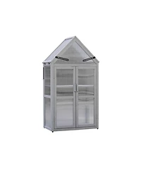 Indoor Garden and Patio Accessories Indoor Greenhouse, Tiered Plant Stand