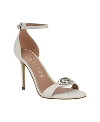 Guess Women's Kabrina G Logo Ankle Strap Stiletto Sandals