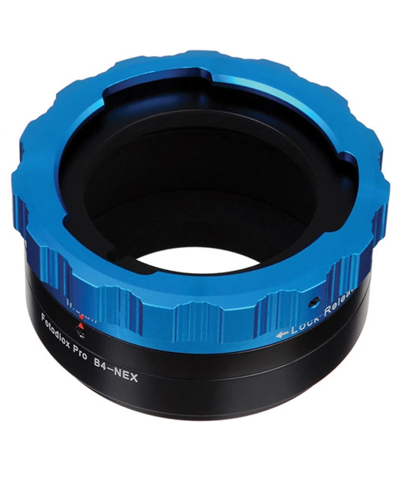 Fotodiox Pro Lens Mount Adapter for B4 Mount Lenses to Sony Alpha Nex E-Mount Camera Bodies