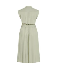 City Chic Plus Utility Midi Dress