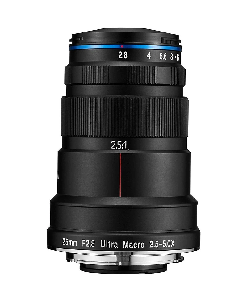Venus Laowa 25mm f/2.8 2.5-5X and 60mm f/2.8 2X Ultra Macro Lenses for Sony Fe