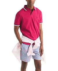 Nautica Men's Classic-Fit Johnny Collar Tipped Polo Shirt