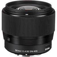 Sigma 56mm f/1.4 Dc Dn Contemporary Lens for Micro Four Thirds