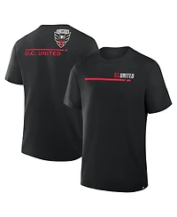 Fanatics Men's Black D.c. United Corner Kick Legacy Cotton T-Shirt