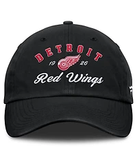 Fanatics Women's Black Detroit Red Wings Dasher Adjustable Hat
