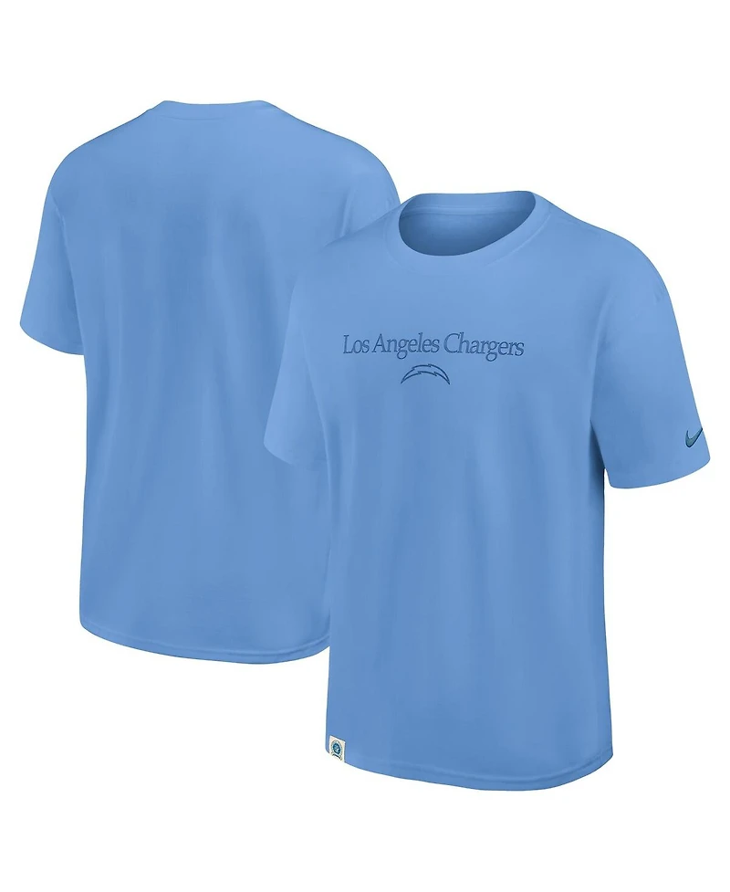 Nike Men's Powder Blue Los Angeles Chargers Glory Max90 T-Shirt