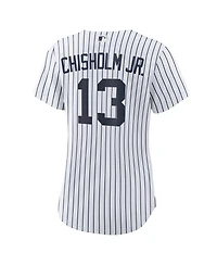 Nike Women's Jazz Chisholm Jr. White New York Yankees Home Replica Jersey