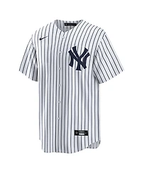 Nike Men's White New York Yankees 1 Groom Home Replica Jersey