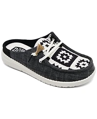 Hey Dude Women's Wendy Slip Cottage Crochet Slip-on Casual Clog from Finish Line