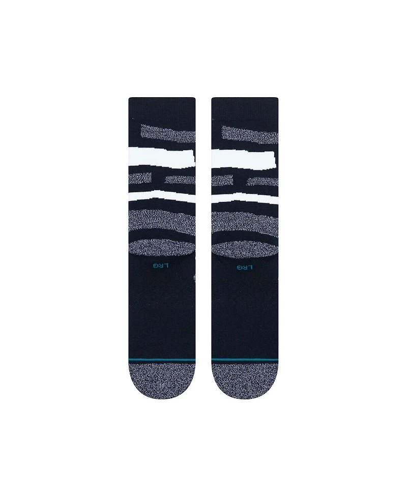 Stance Men's and Women's New York Yankees Squeeze Tri-Blend Knit Crew Socks