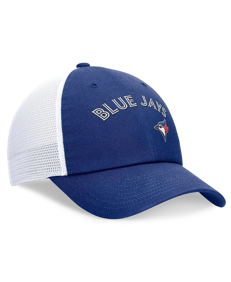 Nike Men's Royal Toronto Blue Jays Wordmark Adjustable Trucker Hat