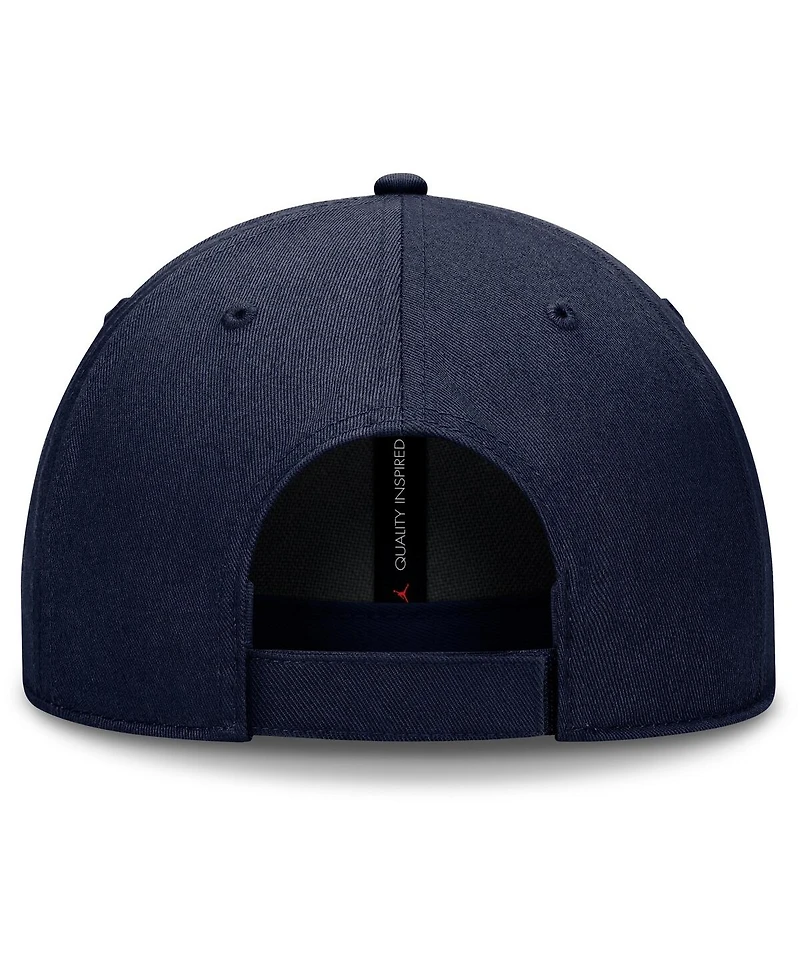 Jordan Men's Navy Michigan Wolverines Performance Club Adjustable Hat