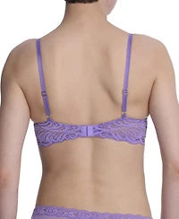 Natori Women's Feathers Lace Plunge T-Shirt Bra