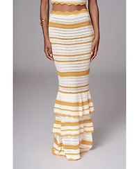 Jluxlabel Women's Corazon Ruffle Skirt Set