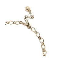 Sohi Women's Gold Plated Designer Stone Necklace