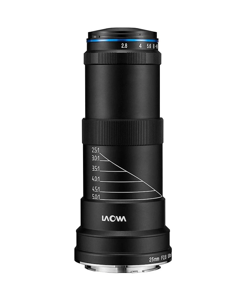 Venus Laowa 25mm f/2.8 2.5-5x Ultra-Macro Lens for Canon Ef with Laowa Front Led Ring Light for 25mm f/2.8 2.5-5x Ultra-Macro Lens