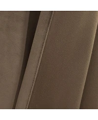 Heavyweight Velvet Grommet Curtain Panels (Set of 2
