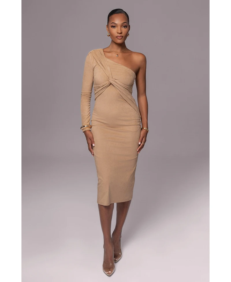 Dayanna Suede Midi Dress