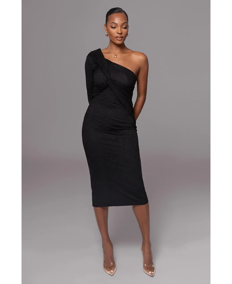 Dayanna Suede Midi Dress