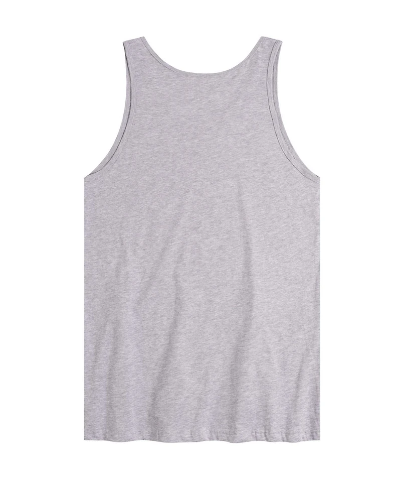 Airwaves Men's Disney Mickey Palm Checkered Head Sleeveless Tank Top