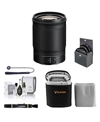 Nikon Nikkor Z 85mm f/1.8 S Lens for Nikon Z, Bundle with 67mm Filter Kit, Soft Lens Case, Lens Cleaner, Cleaning Kit, Universal Lens Cap Tether