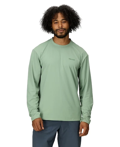 Marmot Men's AirExchange Ultraviolet Protection Factor 50 Crew Long Sleeve T-Shirt
