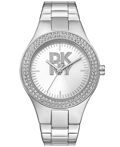 Dkny Women's Parsons Glitz Stainless Steel Bracelet Watch