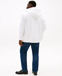 Tommy Hilfiger Men's Big & Tall Zip Logo Hoodie