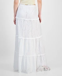 And Now This Women's Lace Eyelet Maxi Skirt, Exclusively at Macy's