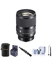 Sigma 50mm f/1.4 Dg Dn Art Lens for L Mount Bundle with 72mm Filter Kit, Lens Case, Lens Cleaner, Cleaning Kit, Lens Cap Tether