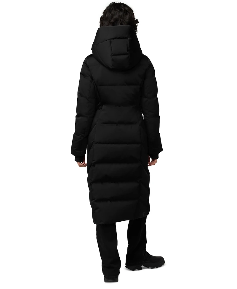 Soia & Kyo Women's Hooded Down Maxi Puffer Coat