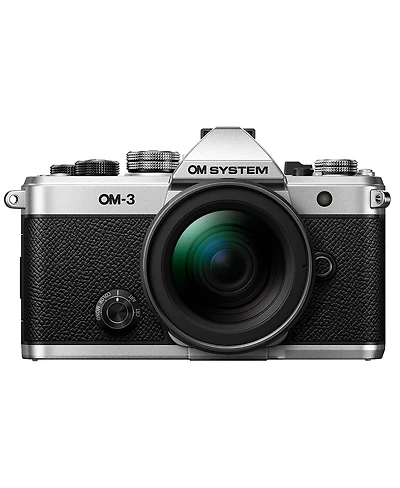 Om System Om-3 Mirrorless Camera with M.Zuiko Digital Ed 12-45mm f/4 Pro Lens